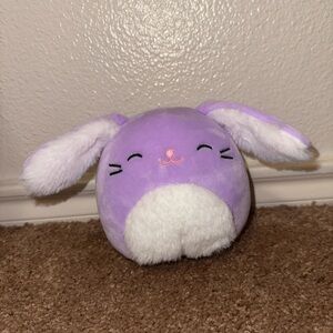 Squishmallows Bubbles the Purple Bunny from 2021 Easter Collection